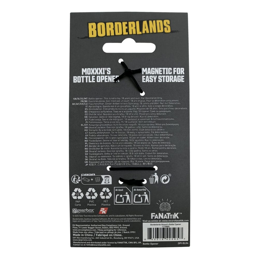 Borderlands Abrebotellas Mad Moxxi