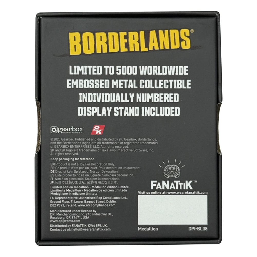 Borderlands Réplica 1/1 Bandit Mask - Z POP Toys