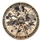 Dungeons & Dragons Chapa Alignment Spinner Coloured Limited Edition