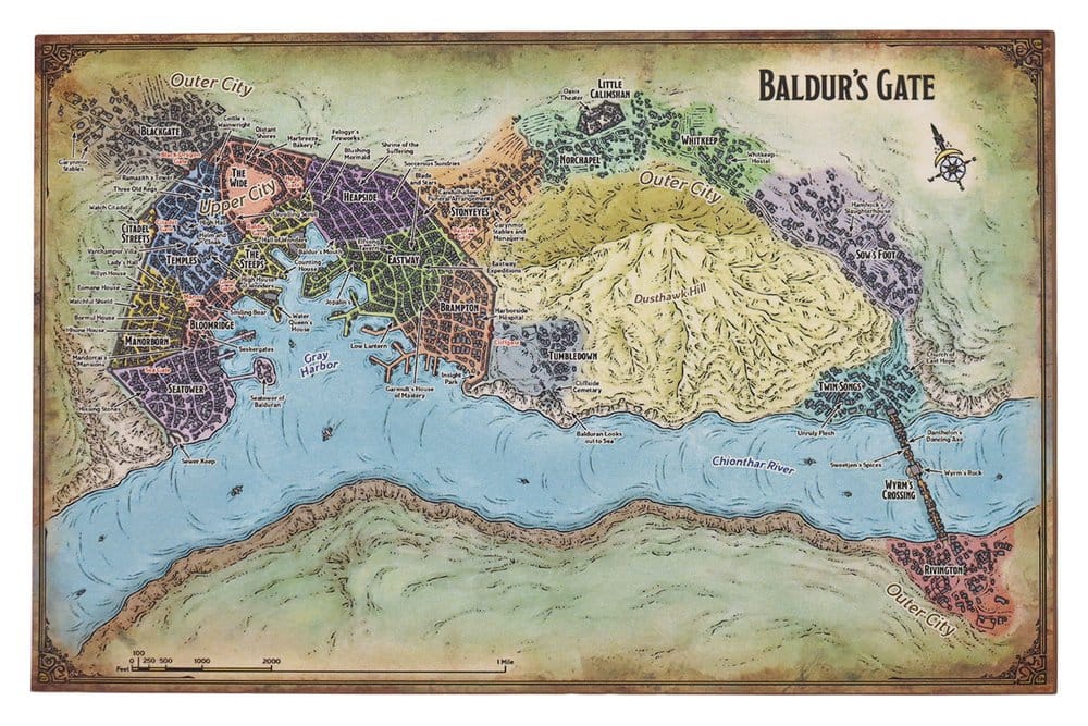 Dungeons & Dragons Set de Regalo Baldur's Gate Collector's Set Limited Edition
