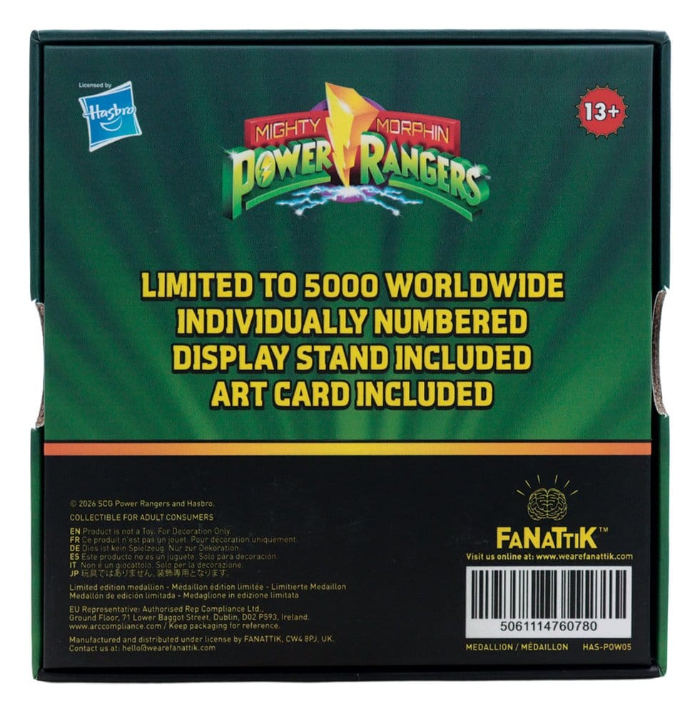 Power Rangers Medallón Megazord Limited Edition