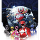 Power Rangers Litografia Limited Edition 42 x 30 cm