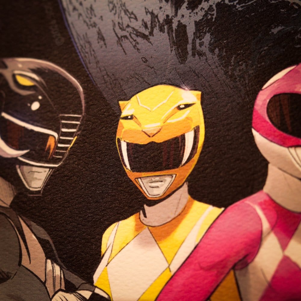 Power Rangers Litografia Limited Edition 42 x 30 cm