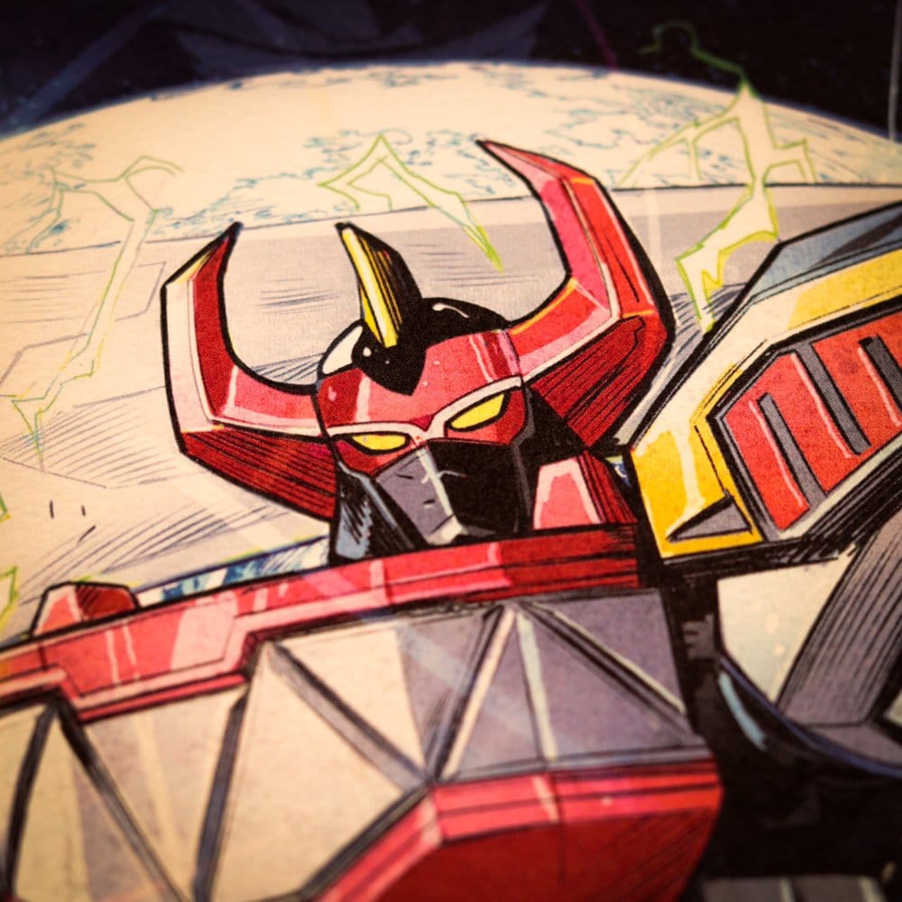 Power Rangers Litografia Limited Edition 42 x 30 cm