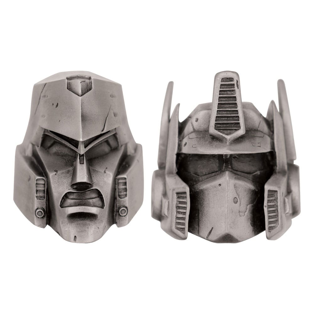Transformers Réplica Set of 2 Helmets Optimus Prime & Megatron Limited Edition - Z POP Toys