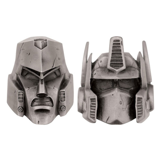 Transformers Réplica Set of 2 Helmets Optimus Prime & Megatron Limited Edition - Z POP Toys