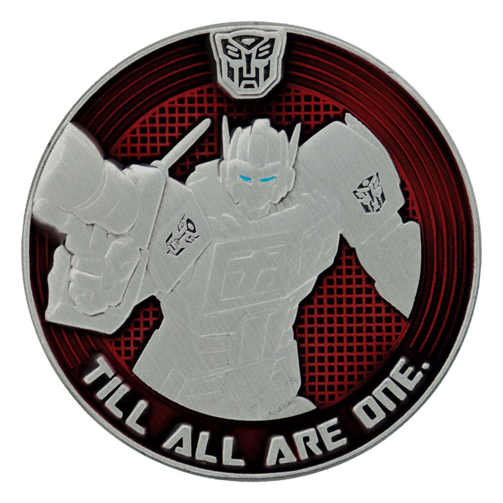 Transformers Generation 1 Moneda G1 Autobots vs Decepticons Limited Edition 4 cm