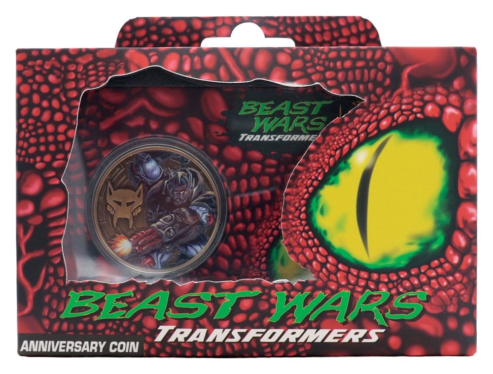 Transformers Moneda Beast Wars 30th Anniversary Limited Edition