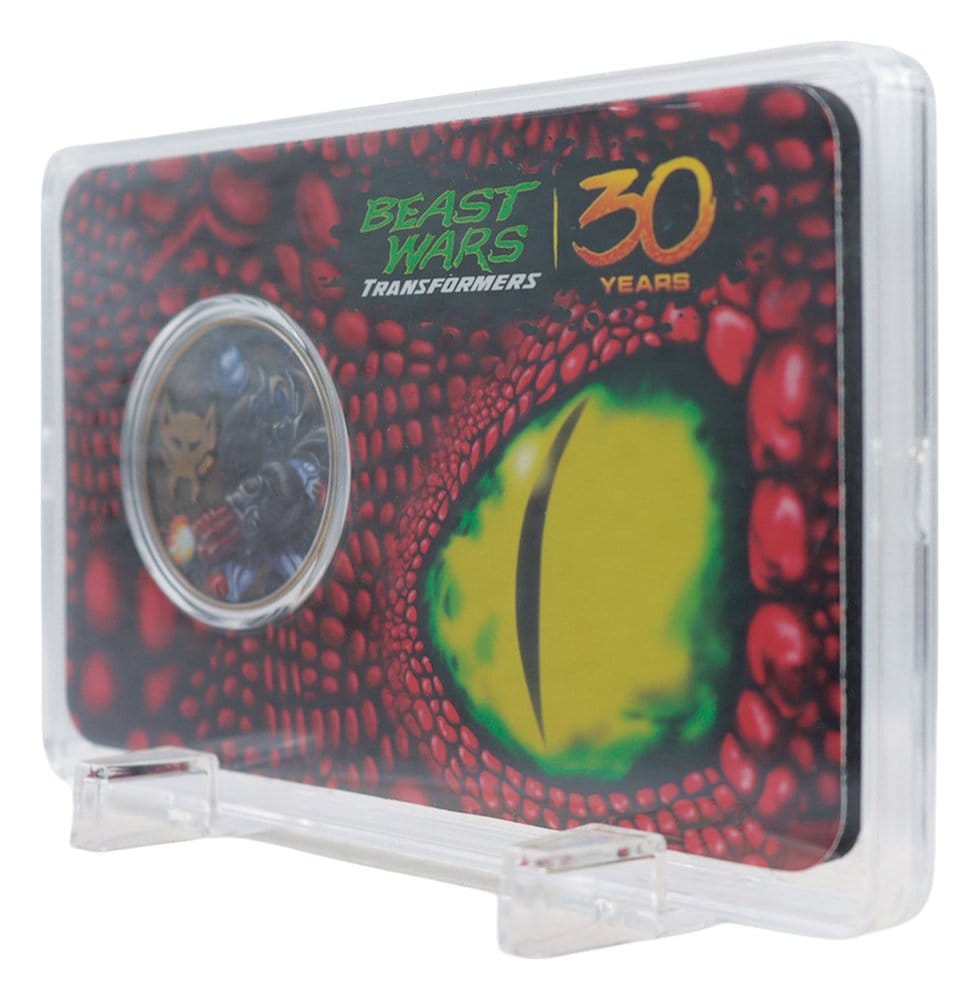 Transformers Moneda Beast Wars 30th Anniversary Limited Edition