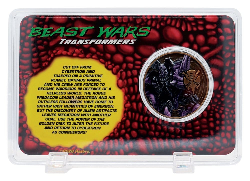 Transformers Moneda Beast Wars 30th Anniversary Limited Edition