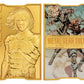 Metal Gear Solid 2 Lingote Raiden 24k Gold Plated Limited Edition