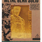 Metal Gear Solid 2 Lingote Snake 24k Gold Plated Limited Edition