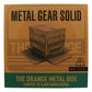 Metal Gear Solid 2 Réplica Cardboard Box Antique Gold