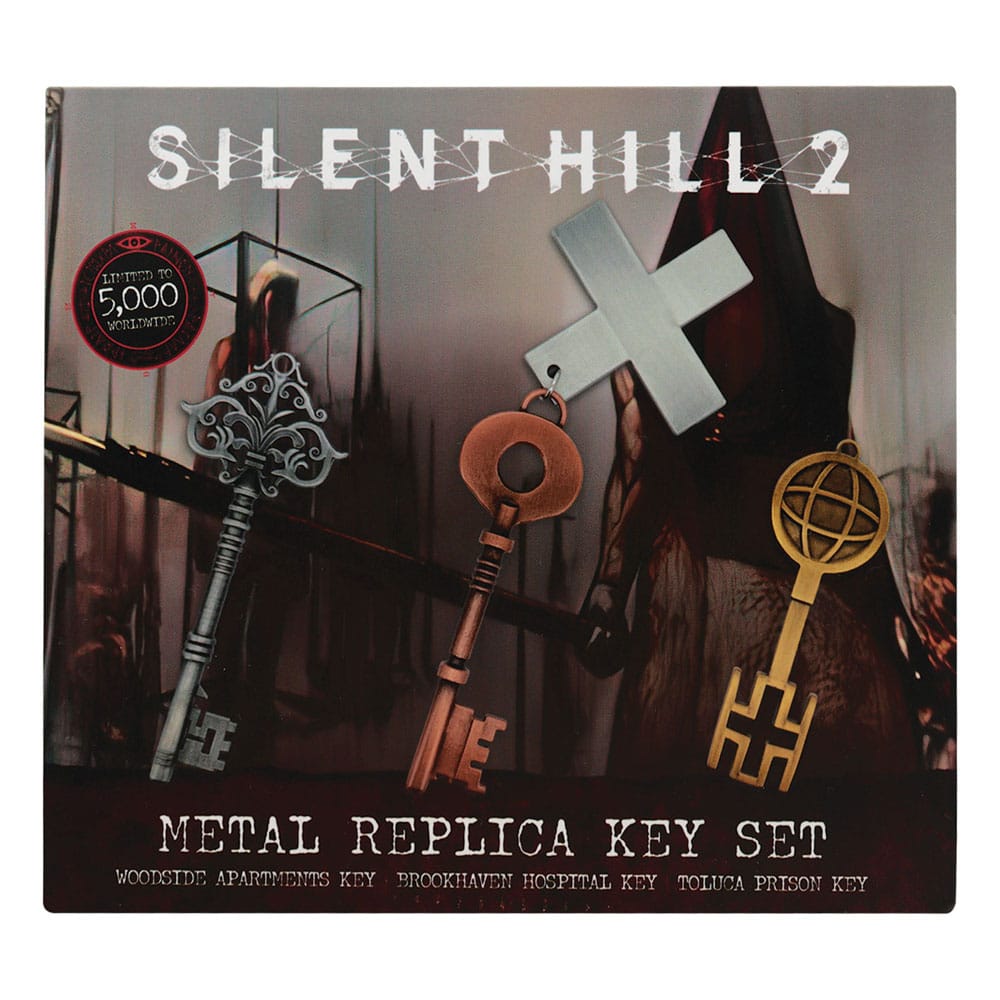 Silent Hill 2 set de 3 Réplicas Keys - Z POP Toys