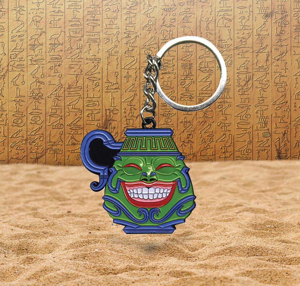 Yu-Gi-Oh! Llavero metálico Pot of Greed Limited Edition