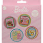 Barbie Pack de 4 Posavasos