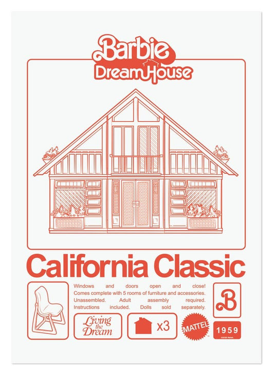 Barbie Litografia California Classic DreamHouse Limited Edition