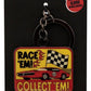 Hot Wheels Llavero Race 'Em Collect 'Em Edición Limitada