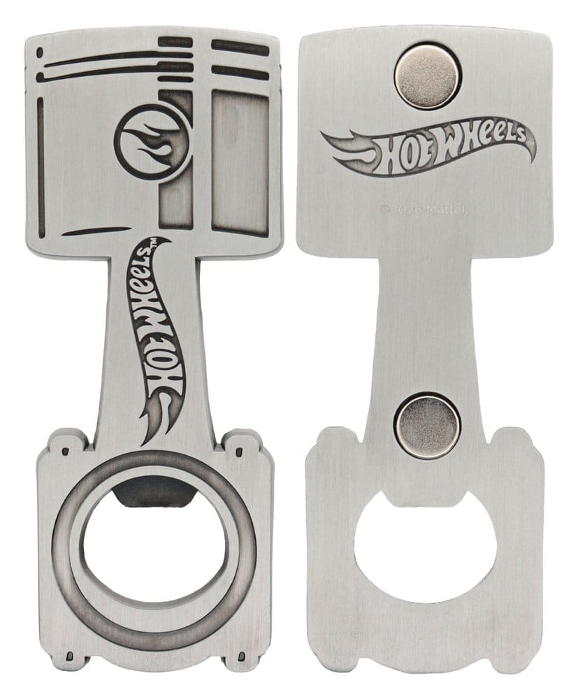 Hot Wheels Abrebotellas Piston Magnético