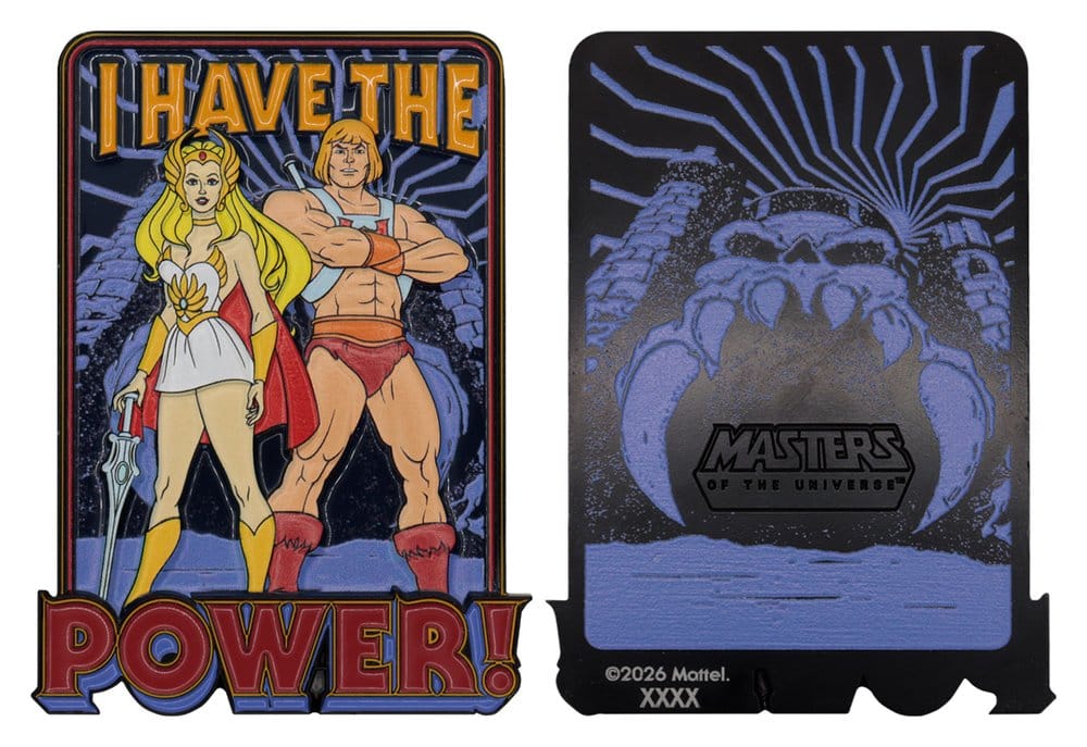 Masters of the Universe Lingote He-Man & She-Ra Limited Edition