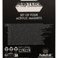 Masters of the Universe Pack de 4 Imanes