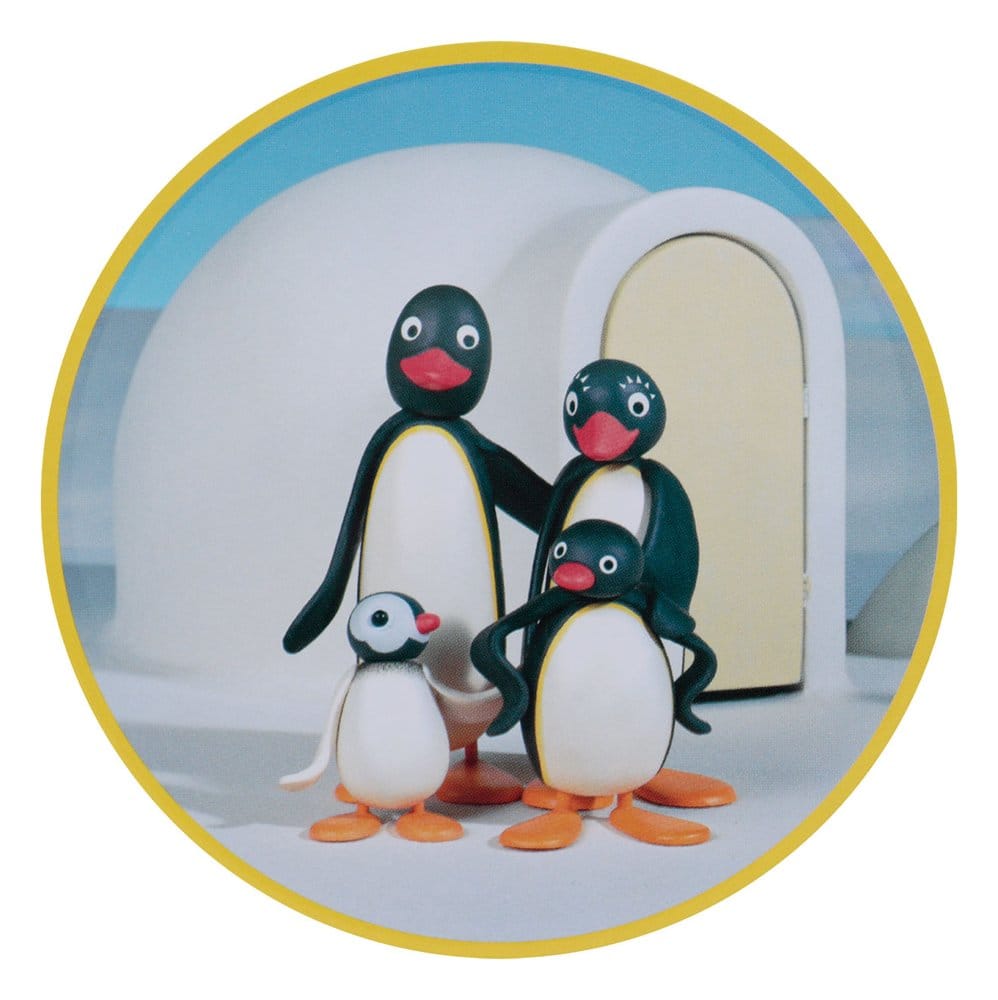 Pingu Pack de 4 Posavasos
