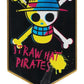 One Piece Réplica Estandarte de metal de los Piratas del Sombrero de Paja 11 x 6 cm