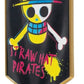 One Piece Réplica Estandarte de metal de los Piratas del Sombrero de Paja 11 x 6 cm