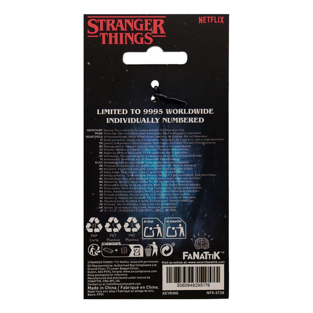 Stranger Things Llavero The Squawk Limited Edition