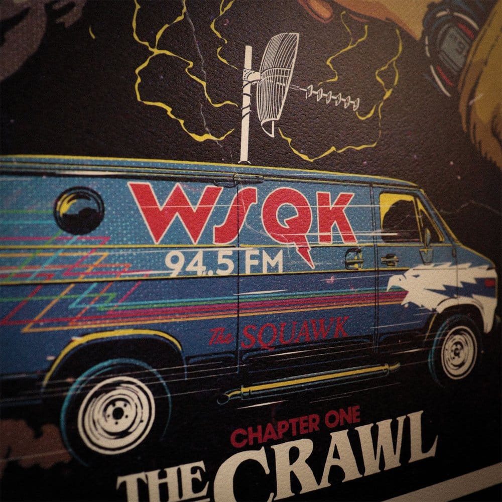 'Stranger Things 5 Litografia The Crawl Limited Edition 42 x 30 cm