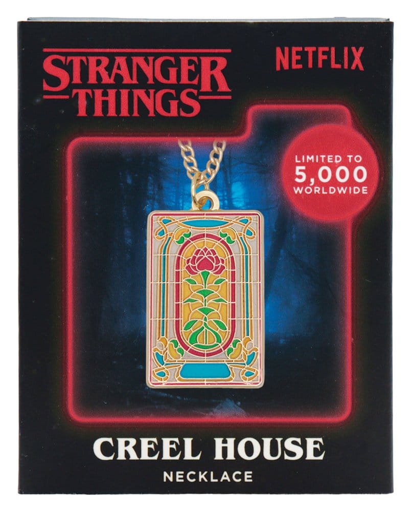 Stranger Things Collar Creel House Window Limited Edition 3 x 2 cm