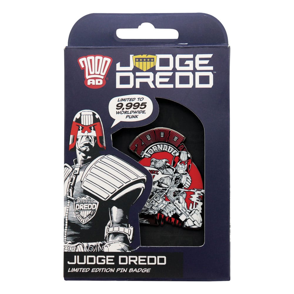 2000 AD Chapa Judge Dredd You're Next Punk Limited Edition
