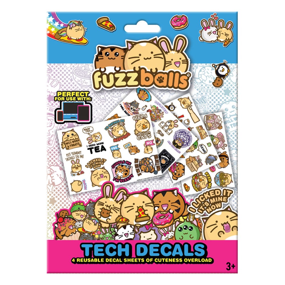 Fuzzballs Pegatina Tech - Z POP Toys