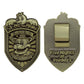 Five Nights at Freddy´s Réplica Security Badge Antique Brass Edition