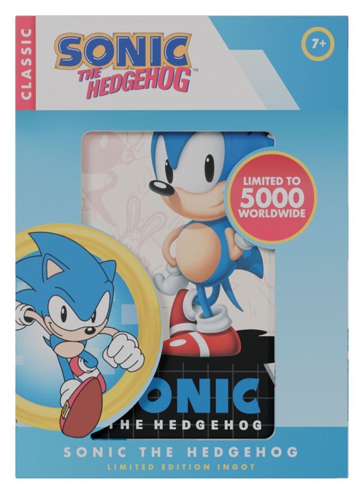 Sonic - The Hedgehog Lingote Limited Edition