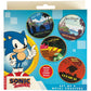 Sonic - The Hedgehog Pack de 4 Posavasos