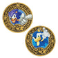 Sonic the Hedgehog Moneda de Colección 35 Aniversario Edición Limitada