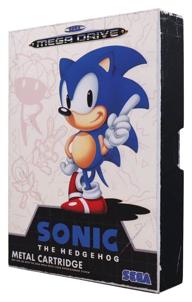 Sonic the Hedgehog Réplica Game Cartridge Limited Edition 11 x 7 x 1 cm
