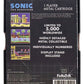 Sonic the Hedgehog Réplica Game Cartridge Limited Edition 11 x 7 x 1 cm