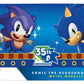 Sonic the Hedgehog Juego de Medallones 35th Anniversary Then & Now Limited Edition