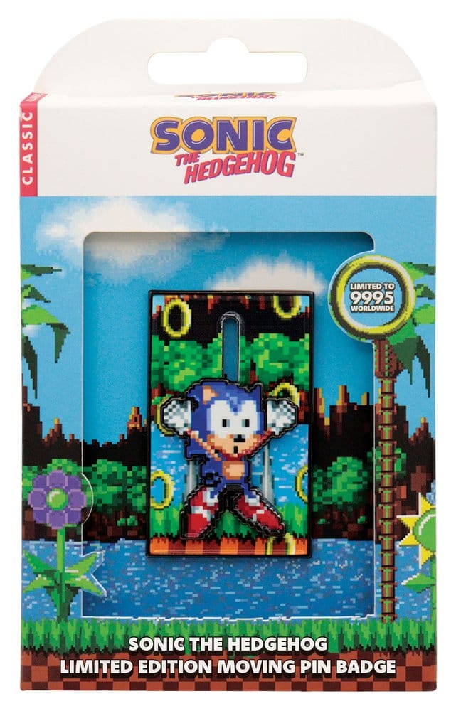 Sonic The Hedgehog Chapa Moving