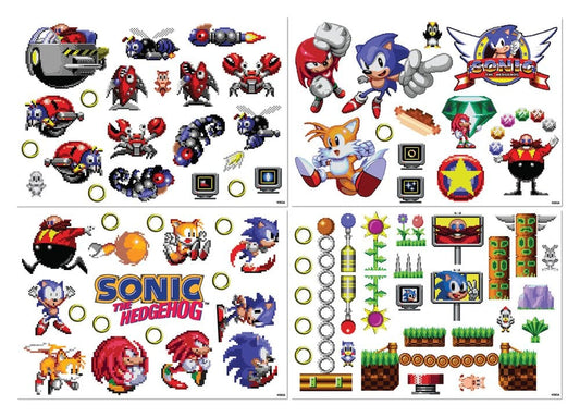 Sonic - The Hedgehog Pegatina Tech