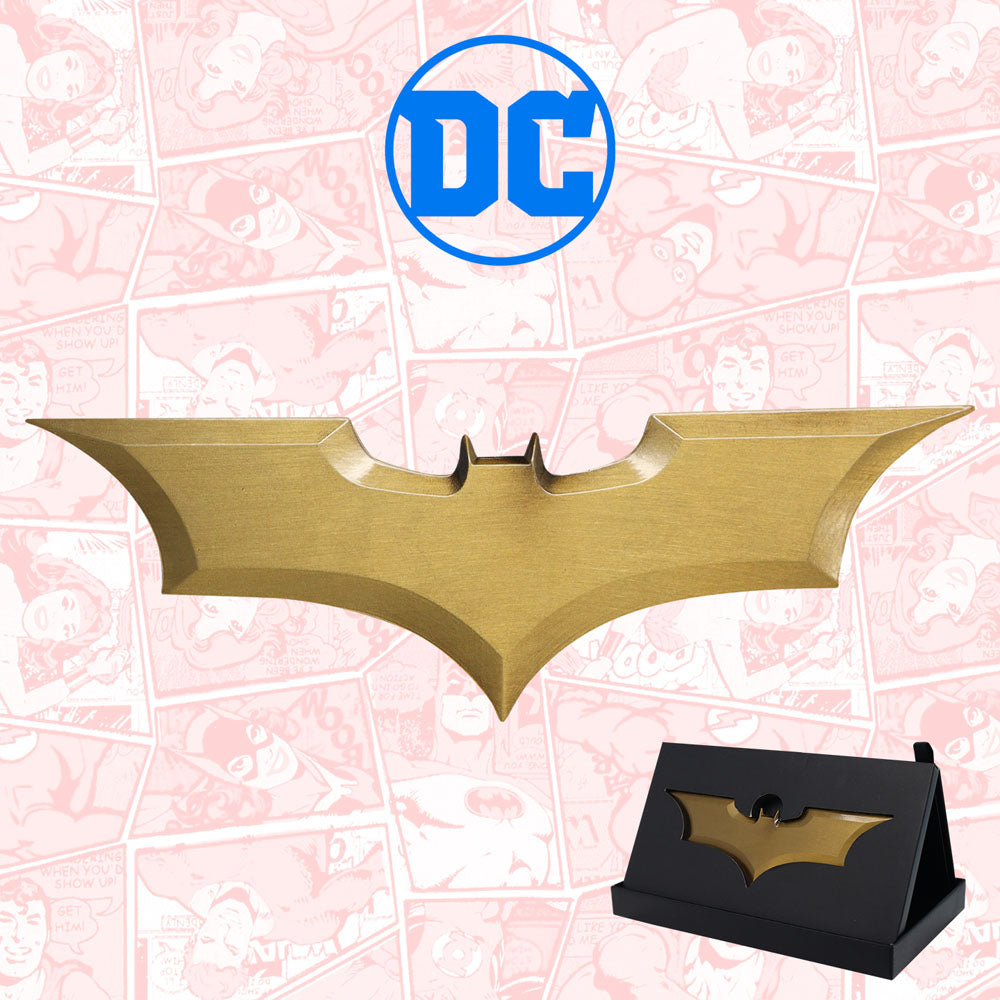 The Dark Knight Réplica Batman Batarang Limited Edition 18 cm
