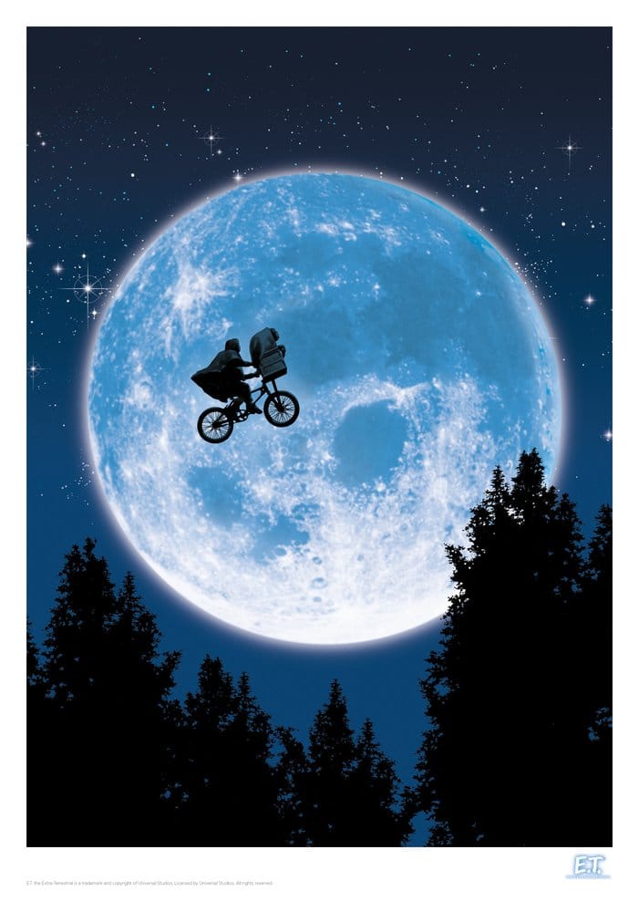 E.T., el extraterrestre Litografia Ver. A Limited Edition 30 x 47 cm