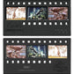 Jurassic Park Lingote Metal Film Strip Collectible 12 cm
