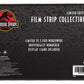 Jurassic Park Lingote Metal Film Strip Collectible 12 cm