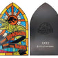 Jurassic Park Lingote Stained Glass Style Metal 11 cm