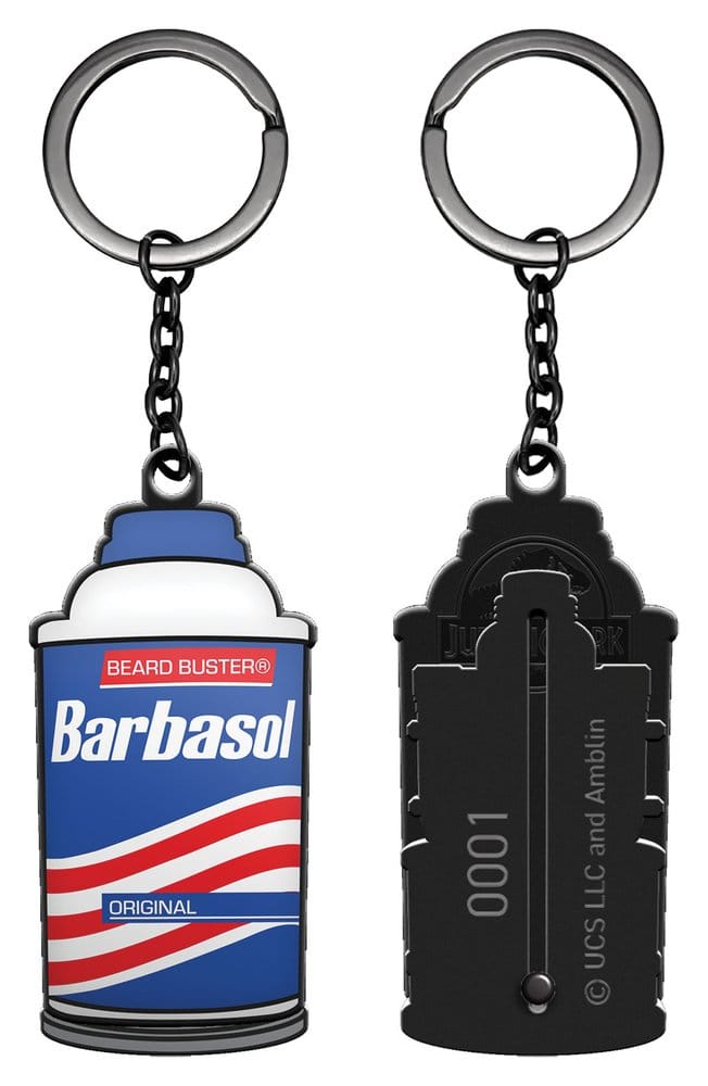 Jurassic Park Llavero Sliding Barbasol Can