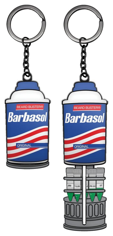 Jurassic Park Llavero Sliding Barbasol Can