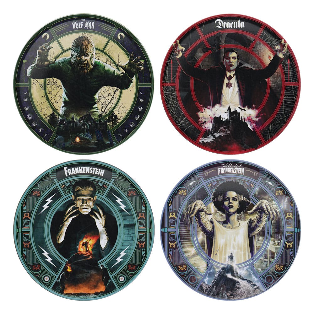 Universal Monsters Pack de 4 Posavasos - Z POP Toys